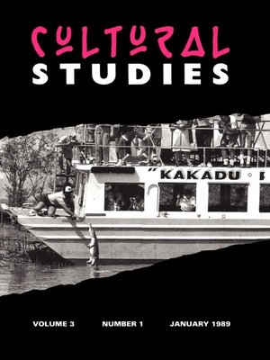 cover image of Cultural Studies